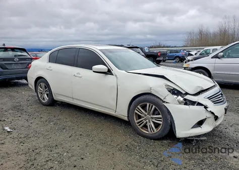 2012 Infiniti G37 z USA, uszkodzony, nr VIN JN1CV6AR8CM673505